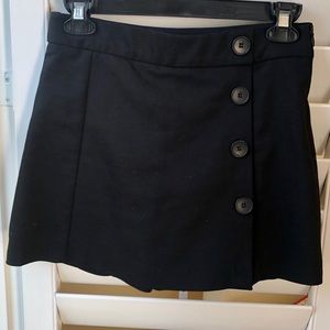 ZARA Black Skort